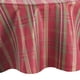 thumbnail image 1 of Mantel de Tela a Cuadros Brillantes, Redondo de 70 Pulgadas, Rojo, 1 of 7