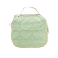 thumbnail image 1 of Bolsas de maquillaje delicadas únicas 1 Pc para viajes de negocios color verde de poliéster, 1 of 1
