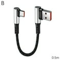thumbnail image 4 of Super fast charging elbow type c charging cable car data cable power bank, 4 of 8