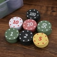 thumbnail image 6 of Necvior 100Pcs Casino Poker Chip Roulettes Game Bingo Chip Counting Counter Poker Chip, 6 of 10