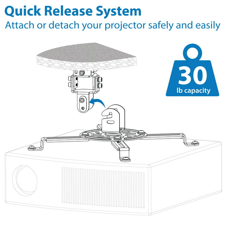Ceiling Projector Mount Low Profile