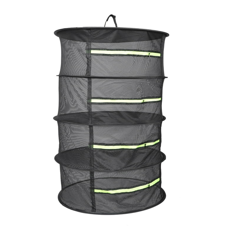 Plant Drying Net 4 Layer Herb Drying Rack Folding Net Dryer Hanging Drying Net