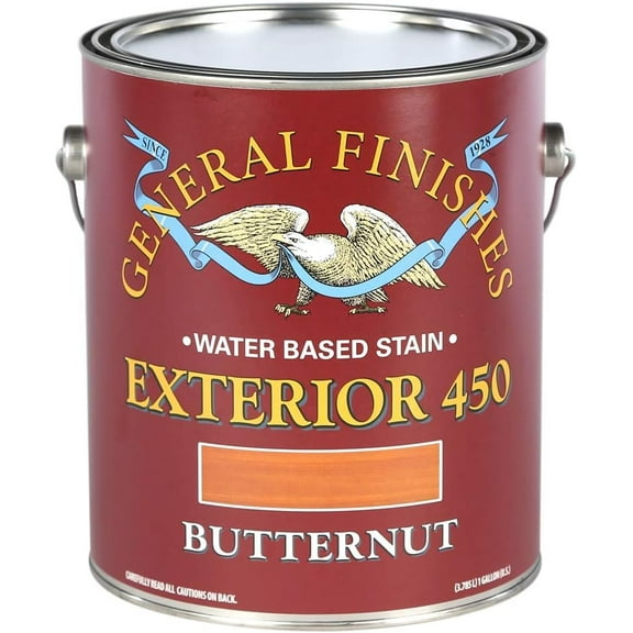 General Finishes Butternut Exterior 450 Stain 1 Gallon GXB