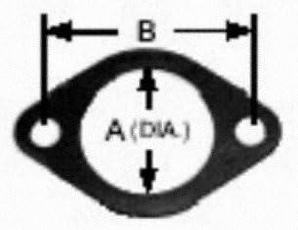 AP Exhaust Exhaust Pipe Flange Gasket P/N:8772 Fits select: 1979-2011 MERCURY GRAND MARQUIS, 1987-2011 FORD CROWN VICTORIA