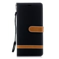 thumbnail image 2 of TECH CIRCLE For Samsung Galaxy Note 8 Wallet Case,Flip Folio Shockproof Protective Cover with Card Holder Kickstand Purse Wrist Strap Phone Case for Samsung Galaxy Note 8 6.3" 2017,Black, 2 of 8