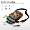 thumbnail image 7 of HELLHERO Leakproof Underarm Shoulder Bag, Trendy Polyester for Travel Embossed Hummingbird, 7 of 7