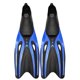 thumbnail image 2 of Aletas de Natación F6869 en TPR y Polipropileno, Color Azul Metálico, Talla M, Ideales para Buceo y Natación, 2 of 6