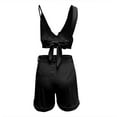 thumbnail image 6 of Idoravan Women Sets Clothing Clearance Womens Summer Solid Color Waist Waist Suit Fashion Casual Two-Piece Suit, 6 of 7