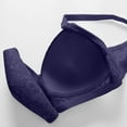 thumbnail image 7 of Bra for Women No Underwire Comfortable Plus Size Push-up Bra Everyday Underwear, Navy 42D, 7 of 7