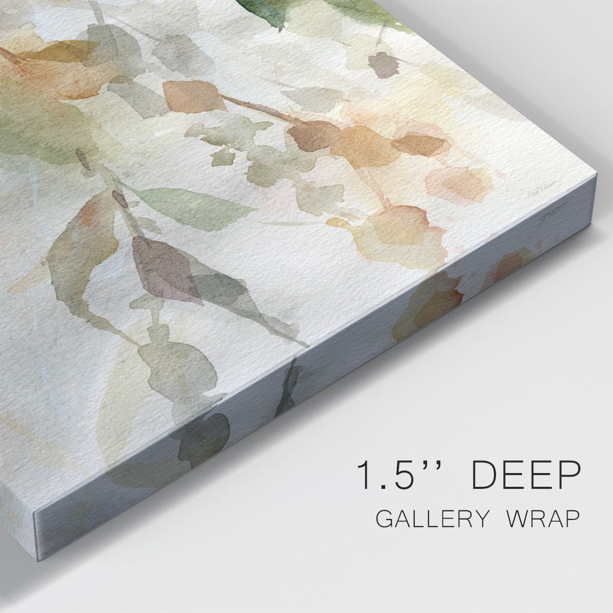 Cascading Nature II Premium Gallery Wrapped Canvas - Ready to Hang
