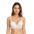 thumbnail image 4 of 6 Pieces Wired Lace Plain Full Cup Gentle Push Up Bra B/C, 4 of 5