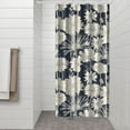 thumbnail image 3 of Watercolor Farmhouse Floral Shower Curtain – Artistic Country Garden Design, 36x72 Inches, 3 of 5