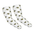 thumbnail image 2 of Goofa Bee Pattern UV Sun Protection Arm Sleeves, UPF 50 Sports Cooling Arm Compression Sleeves for Men Women Teenager, 2 of 8