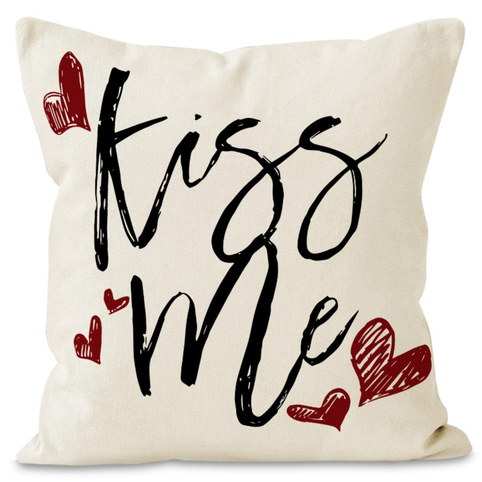 YINGQING Valentine's Day Car Pillow Covers Festive Home Bedroom