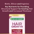 thumbnail image 4 of Nature’s Bounty® Optimal Solutions® Hair Growth Supplement for Women with Biotin Vitamin, Dietary Supplement, 30 Capsules, 4 of 8