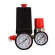 thumbnail image 4 of Uadme Válvula De Control De Presión del Compresor De Aire, Interruptor De Presión del Compresor De Aire Controlador De Válvula De Control Automático De 4 Vías 0-180 PSI con Manómetro, 4 of 8