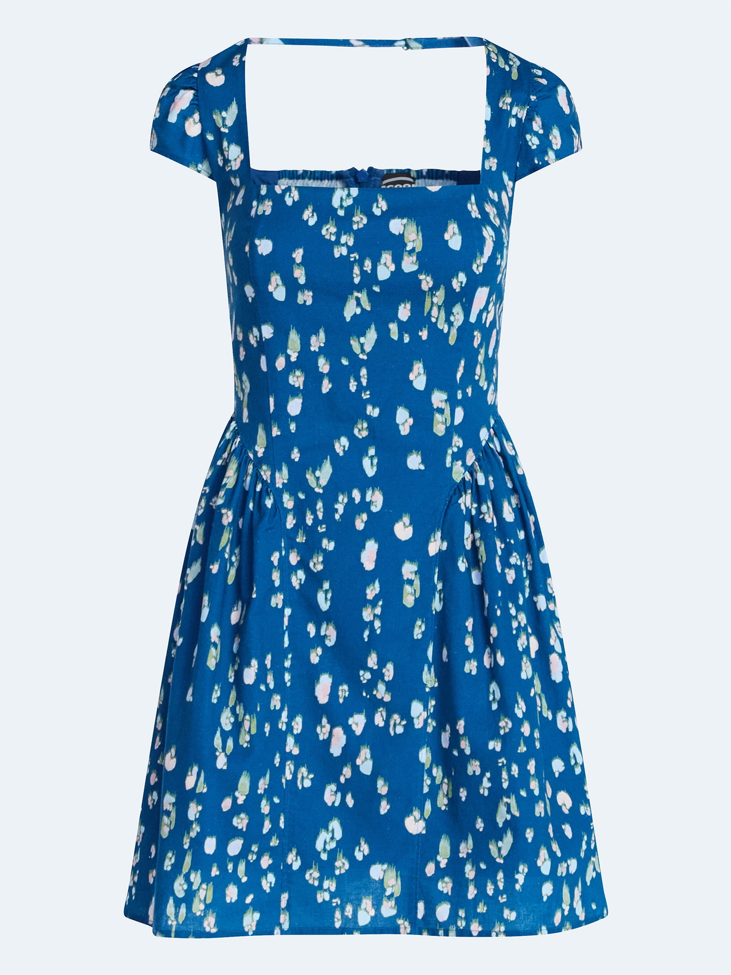 Scoop Women's Square Neck Mini Dress, Sizes XS-XXL