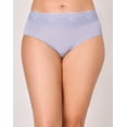thumbnail image 2 of Bali Passion For Comfort Brief Panty Silver Satin 9 Women's, 2 of 6
