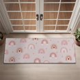 thumbnail image 2 of Pink Boho Bohemia Rainbow Hearts Pattern Door Rugs,Washable Non Slip Door Mats Indoor,Decorative Door Mats,Entry Mat Indoor for Entrance,Bedroom,Kitchen,Bathroom,16"x47", 2 of 6