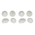 thumbnail image 1 of Set of 8 White Resin Clam and Sea Urchin Shell Decorative Accent Figures, 1 of 3
