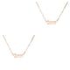 thumbnail image 2 of Collar del zodiaco Sonducket con colgante delicado oro rosa, 2 of 6