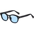 thumbnail image 5 of lunettes De Soleil Ovale Rtro Pour Hommes Femmes Pirate Capitaine Johnny Depp Style Lentille, 5 of 5