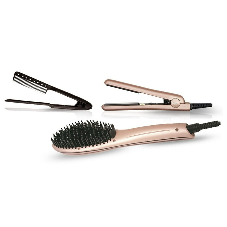 The Neo Choice 3 pcs Complete Styling Set Ionic Heated Brush