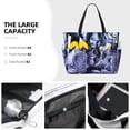 thumbnail image 2 of Lsque Chucky Beach Travel Bag - Water-Resistant, Large Capacity Lightweight Tote with 7 Pockets for Women and Men - Perfect for Beach, Pool, Gym, and Travel, 2 of 6
