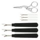 thumbnail image 3 of Kit de descosedor de costuras de acero inoxidable duradero con asas prácticas y removedor de hilo para coser, bordar y acolchar., 3 of 14