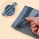 thumbnail image 2 of Borde De Los Pantalones Acortar Pantalones borde acortar pantalones adhesivos pegar tela de costura DIY azul 3 metros Sywqhk Libre de BPA, 2 of 3