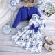 thumbnail image 1 of Conjunto de falda y cárdigan de punto de color liso para niños, chaqueta y tirantes, vestido estampado, conjunto deportivo informal de dos piezas de poliéster para niños., 1 of 5