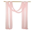 thumbnail image 1 of Extra Large Wedding Arch Sheer Drape, 600x75cm Lawn Wedding Ceremony Scene Backdrop Decorative Polyester Curtain, for Wedding Ceremony / Hotel Banquet Scene Arrangement, 1 of 5