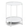thumbnail image 5 of Simpli Home Monet Industrial Wide Metal Table-Color:Storm Grey,Style:17" End Table, 5 of 12