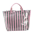 thumbnail image 3 of Bolsa de deporte impermeable de gran capacidad para gimnasio, playa o picnic. Verde rosa, 3 of 9