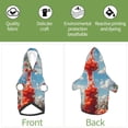 thumbnail image 6 of Cauagu Tomato Field Bottle Pattern Winter Pet Hoodie Sweatshirts- Dog Hoodie Sweater with Leash Hole - Cute Dog Hoodie - Pet Clothes Puppy Cat Custume -Medium, 6 of 8