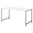 thumbnail image 1 of Bush Business Furniture 400 Series 60" x 30" Table Desk in White, 1 of 4