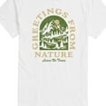 thumbnail image 3 of Instant Message - Greetings From Nature - Men's Short Sleeve Graphic T-Shirt, 3 of 6