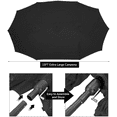 thumbnail image 7 of AECOJOY 15 Ft Patio Double Sided Umbrella Large Outdoor Umbrella in Black, 7 of 7