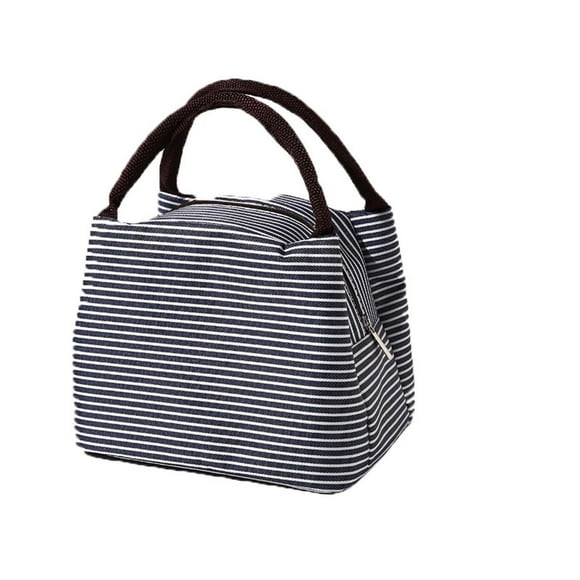 JoyMoreHome - Bolsa térmica para el almuerzo para mujer, a prueba de fugas, reutilizable, organizador de comida, bolsa de mano, congelable para oficina, trabajo y exteriores.