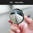 thumbnail image 3 of Mirror,Mirror Blind Car Round Mirror Rearview Mirror 1pc Auxiliary Rearview Round Mirror Blind Rearview Mirrors Rotation Auxiliary Rearview Mirrors Rotation Wide Mirror Blind Auxiliary, 3 of 7