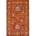 thumbnail image 2 of EORC Rust Traditional Floral Suzani Area Rug, 2 of 9