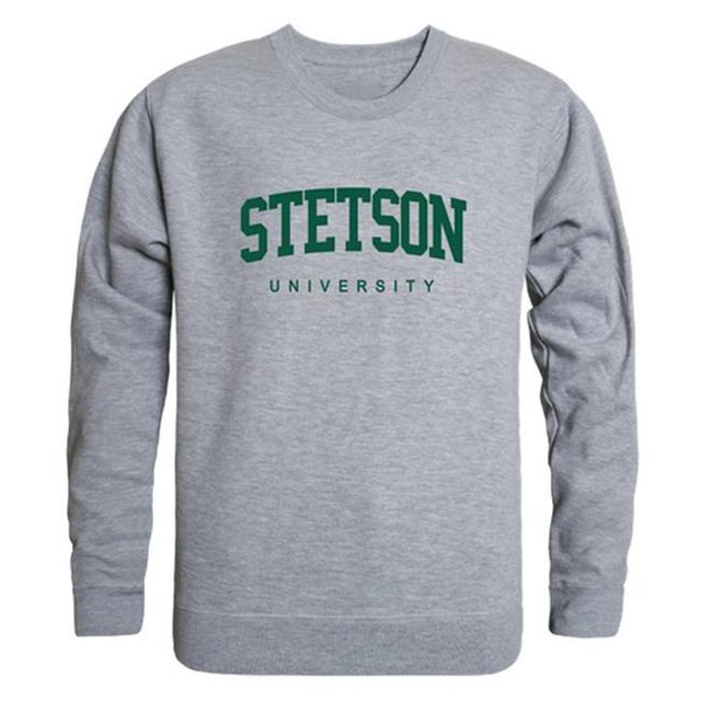 W Republic 543-387-HGY-04 NCAA Stetson Hatters T-Shirt Col Rond Jour de Match, Gris Chiné - Extra Large