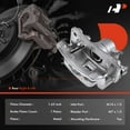 thumbnail image 2 of A-Premium Brake Caliper Assembly with Bracket Compatible with Honda Passport 1994-2002 Isuzu Amigo Rodeo Rear Left and Right Side 2-PC Set, 2 of 9