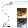 thumbnail image 5 of Skrivbordslampa 48 LED USB Klämlampa Arbetsbelysning Ögonskydd 8W LED Läslampa med Klämma Kallt och Varmt Vitt Ljus, 5 of 5