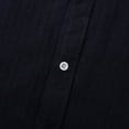 thumbnail image 6 of Dagugfen Shirts for Men Button up Short Sleeve Loose Summer Lightweight Business Casual Work Tops Pocket, 6 of 9