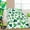 Shamrock, variant on St. Patrick''s Day Throw Blanket Green Clover Shamrock Throw Blankets Lightweight Cozy Flannel Blanket for Bedroom Living Rooms Couch Sofa Bed Home Decor 60x80 Inch