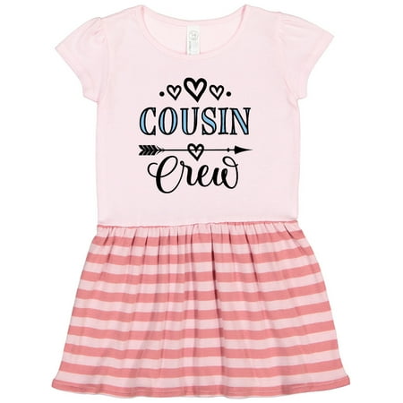 

Inktastic Cousin Crew Gift Toddler Girl Dress