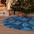 thumbnail image 6 of Yiaed Stingray Print Christmas Tree Skirt , Tree SkirtsTree Mat for Christmas Winter Holiday Indoor Decorations-48", 6 of 7
