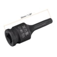 thumbnail image 2 of Unique Bargains T25 Impact Torx Bit Socket, 1/4' Square Drive 35mm Length CR-MO Metric Sizes, 2 of 5