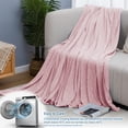thumbnail image 6 of VK.Living Super Soft Cool Blanket Bed Décor For Summer -Throw Size;Pink, 6 of 7